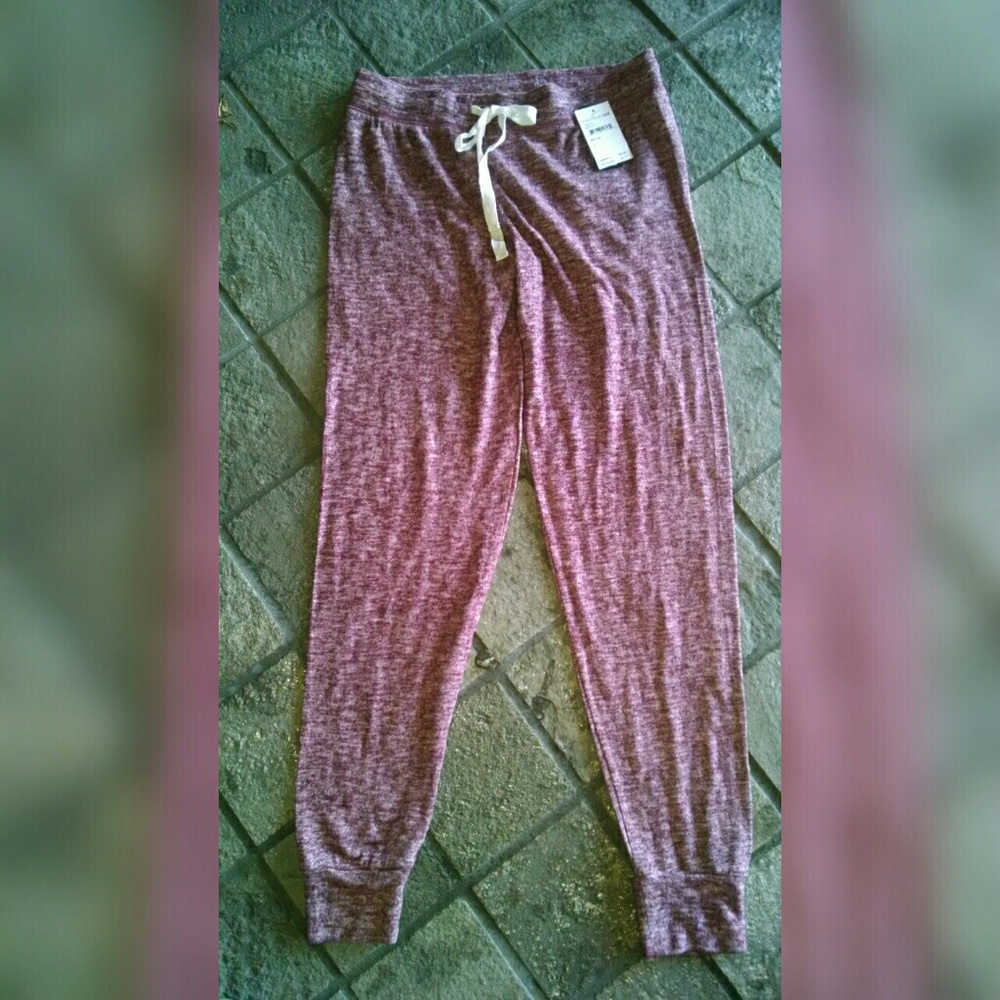 PJ Salvage Merlot Cozy Jogger